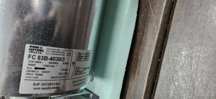 Imagem de Sistema de ventilação; p/ar condicionado AERTESI ;  tipo fan coil